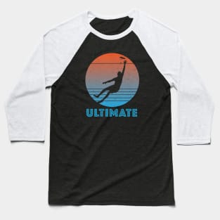 Ultimate Frisbee Sport Flying Disc Baseball T-Shirt